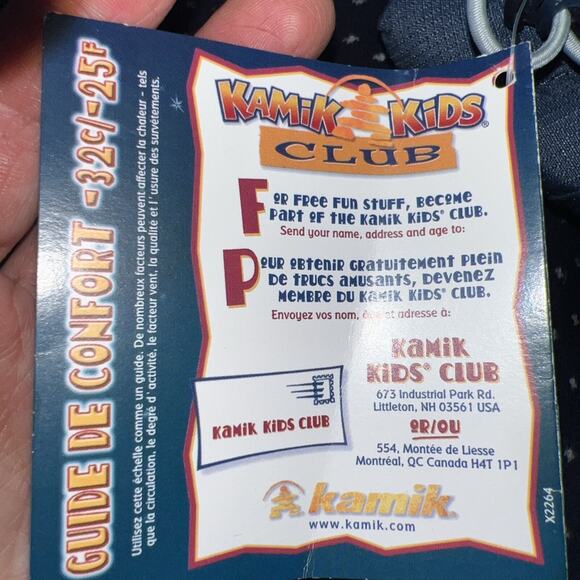 NEW Kamik Snow Boots Weather Insulated Blue Grey Women's Size 9- Waterproof - Picture 6 of 7